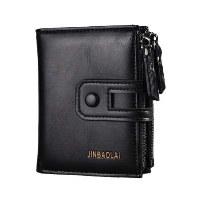 custom travel Genuine leather coin waterproof men wallet to import